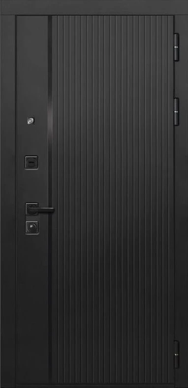 Входная дверь ДвериПРО Л-45 ФЛЗ-603 Бетон снежный DPRO222633 внешняя сторона